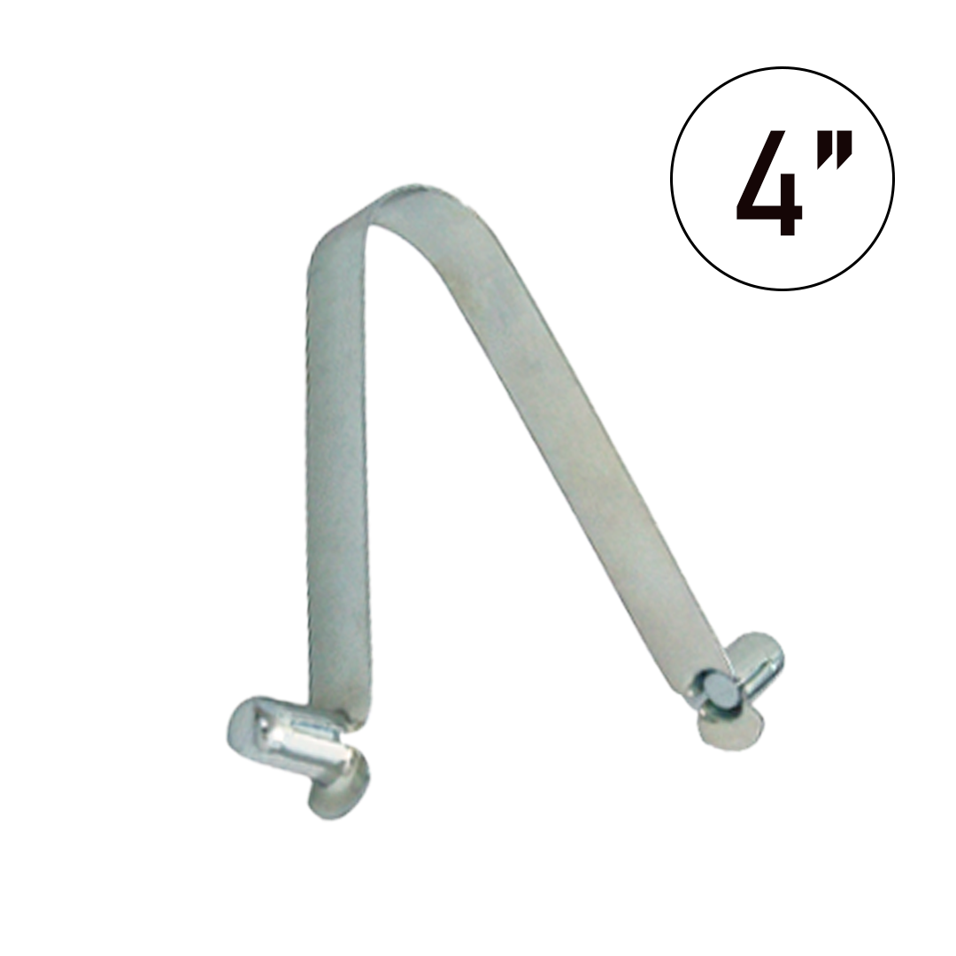 4" Nickel-Plated Snap Pin - Ideal for Secure Tent Fastening