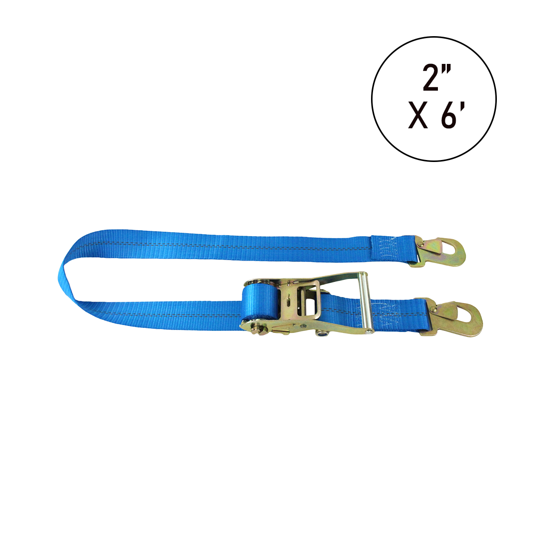 Boxer Tire Pro FlexGrip 2" x 6' Tire Holder with Flat Snap Hooks