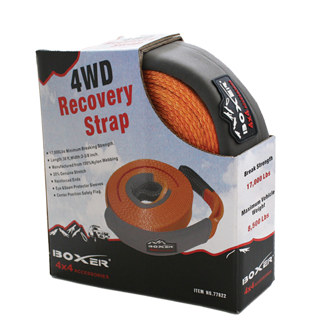 TitanStrap 2 3/8" x 30' AWD Recovery Pro Nylon Strap