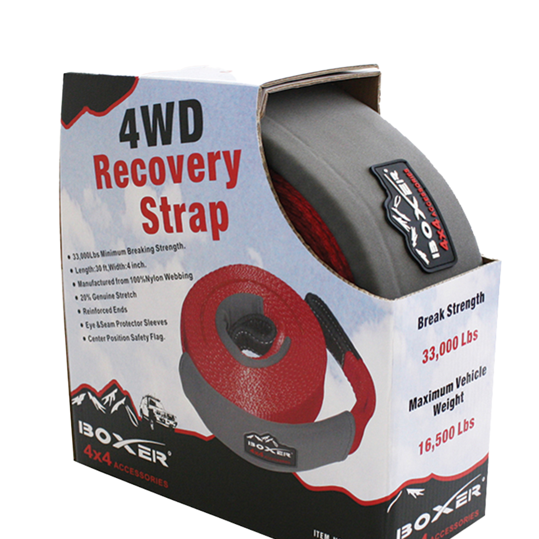 TitanStrap 4" x 30' AWD Recovery Pro Nylon Strap