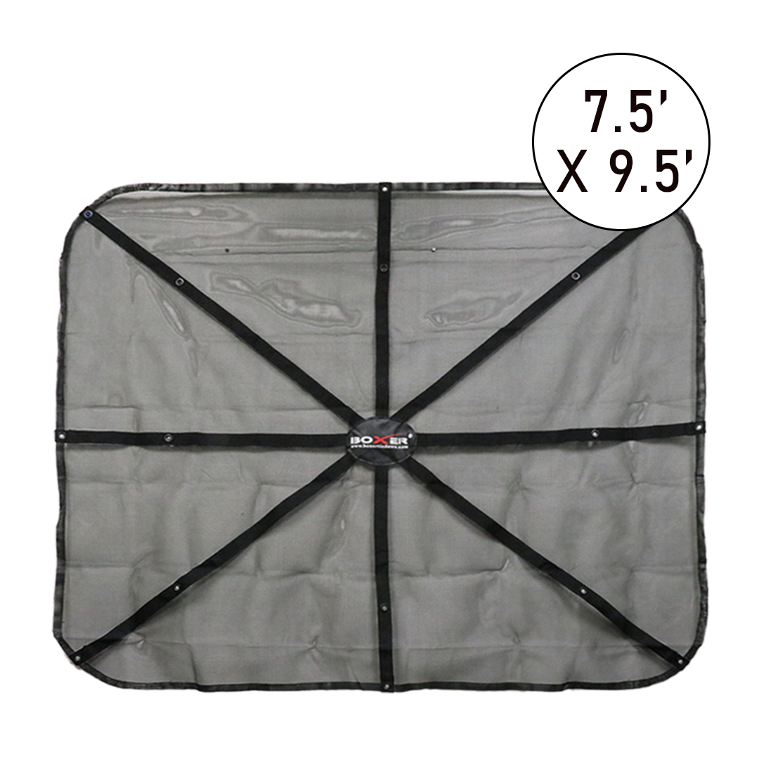 Boxer Pro Mesh Cargo Net: Weather-Resistant Security for Your Truck Loads