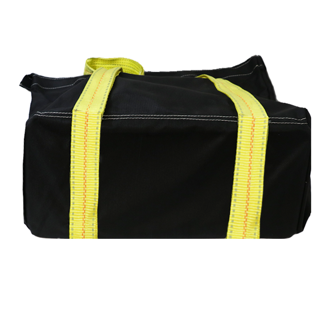 Denier Fiber Industrial Lifting Bag: 9" x 24" x 32" with Reflective Straps