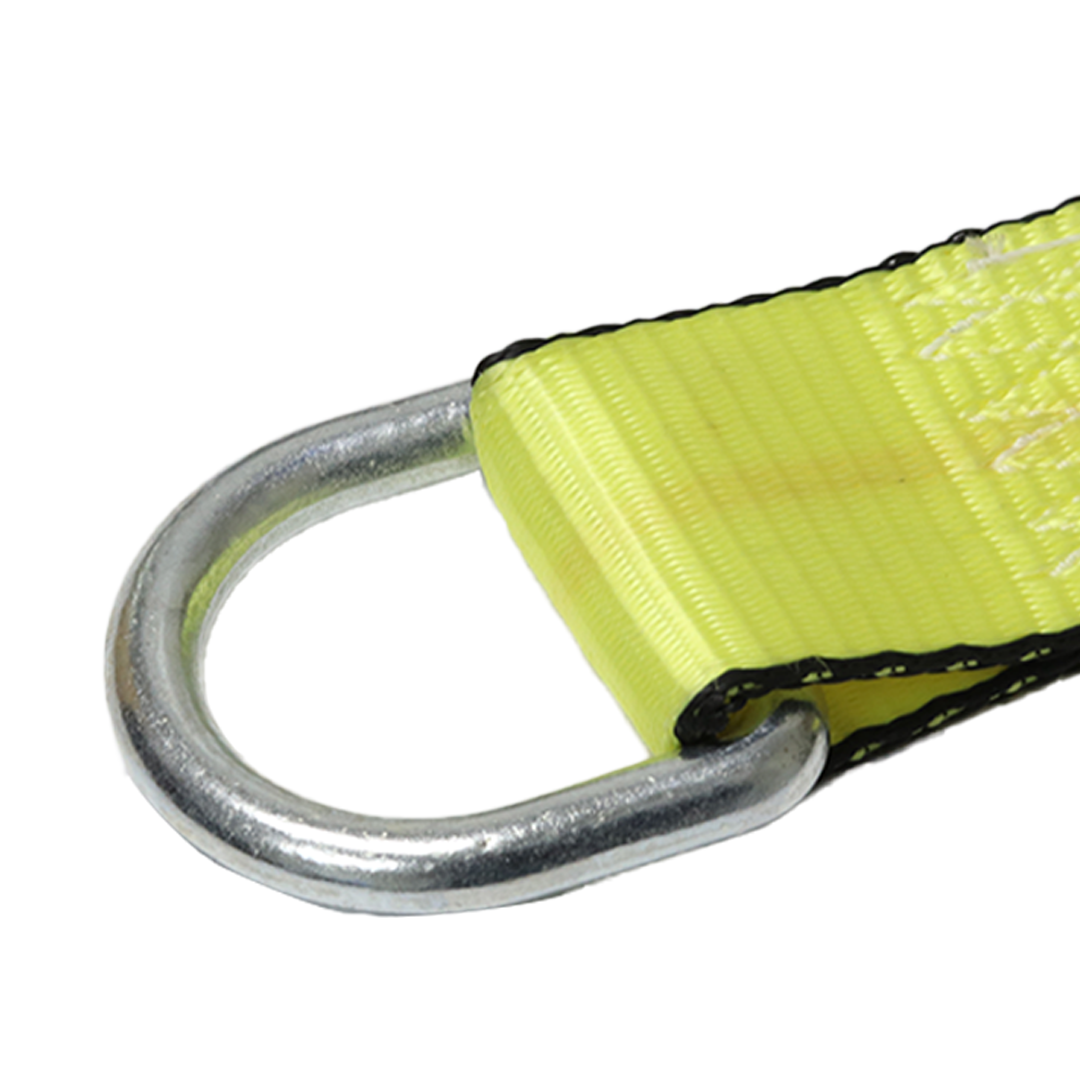 Boxer ProShield 2" x 10' Lasso Auto Tie Down Set of 4, Forged D Ring with Protective Sleeve