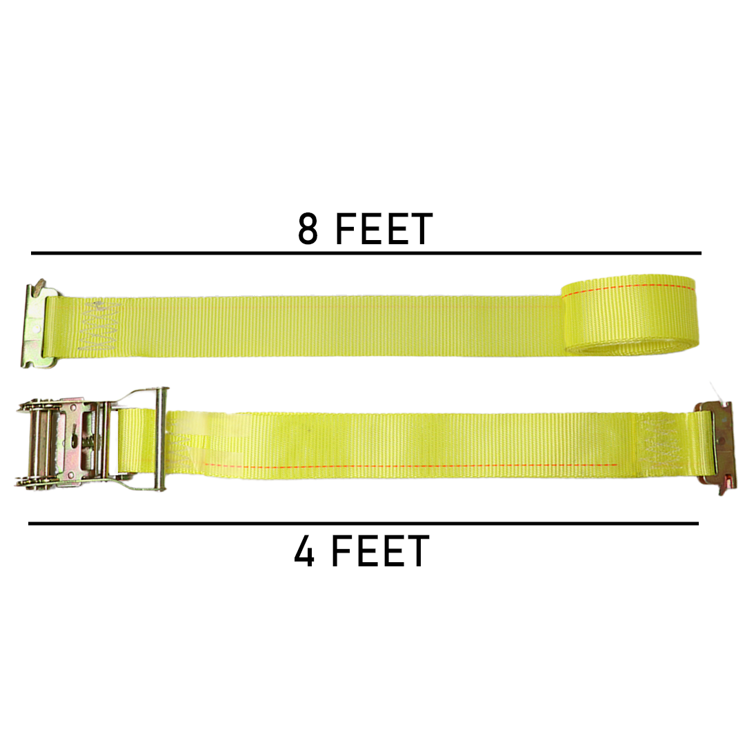 Boxer SecurePro Ultimate 2" x 12' Logistic E Track Ratchet Strap - 4400 lbs Load Capacity