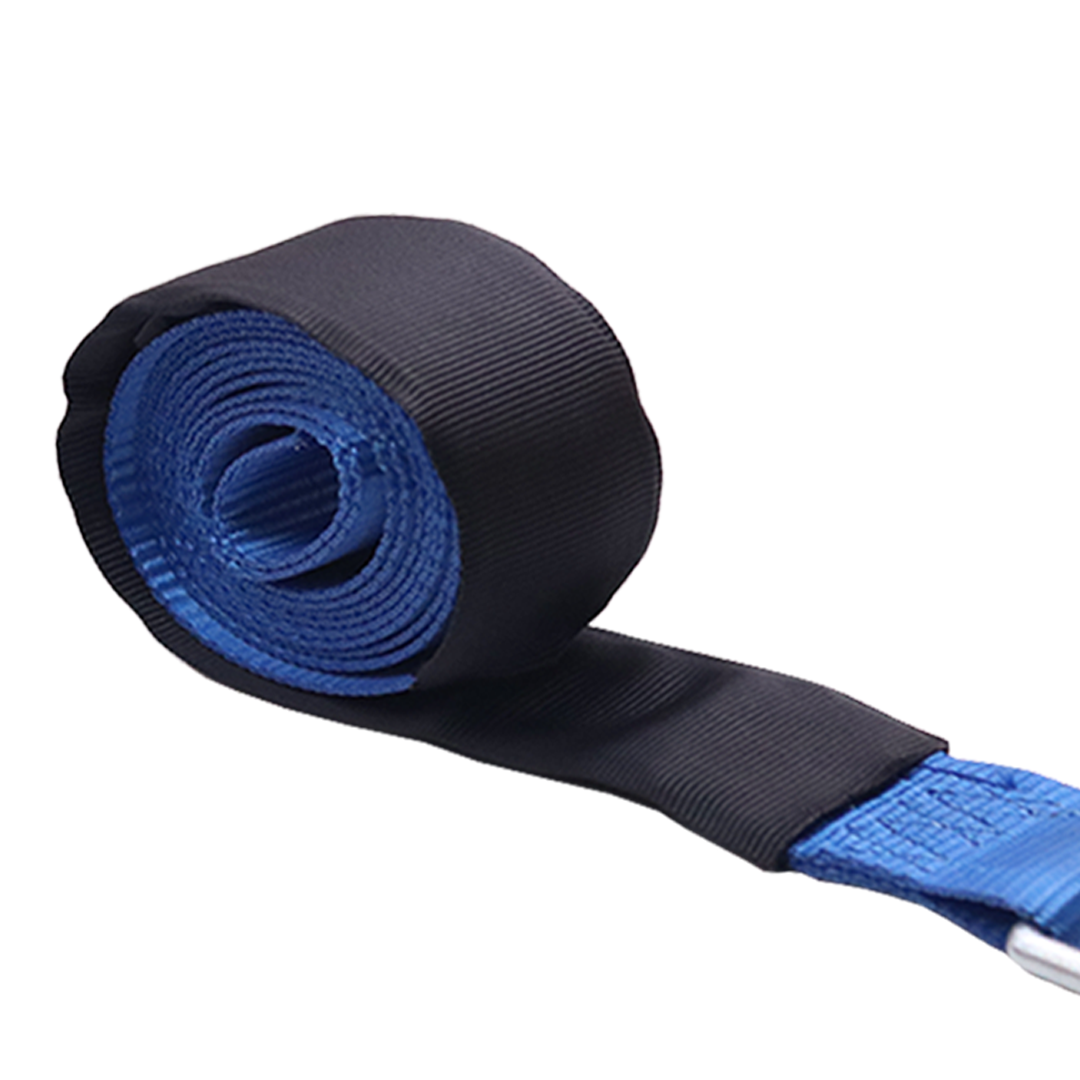 Heavy Duty High-Visibility Pro Blue Lasso Straps - 10,000 lbs. Break Strength