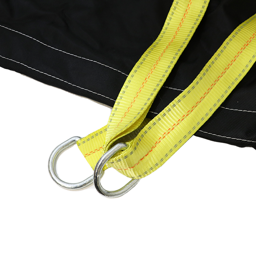 Denier Fiber Industrial Lifting Bag: 9" x 24" x 32" with Reflective Straps