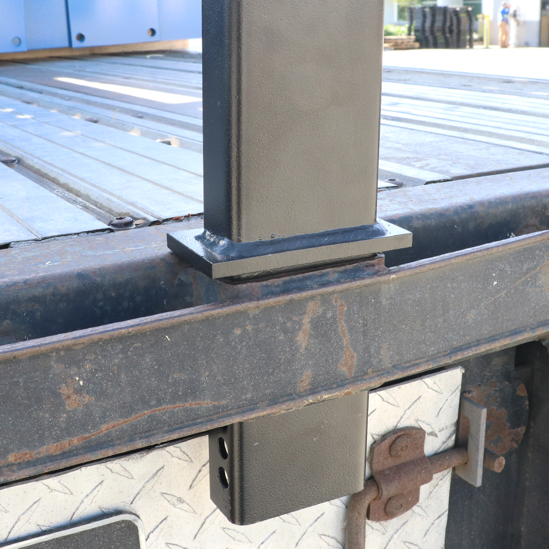 Boxer Pro-Grade 24" Adjustable C Channel Pipe Stake for Flatbed Trailers