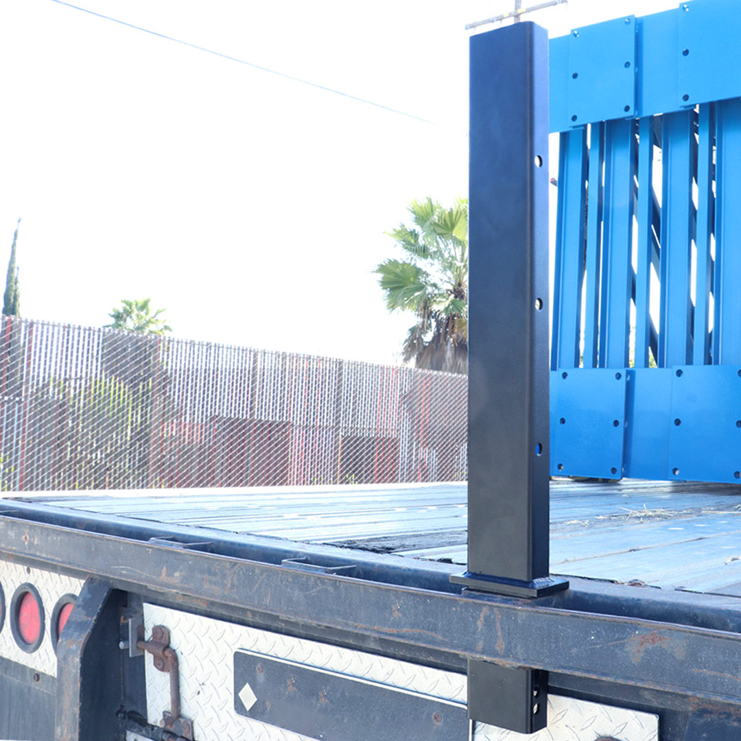 Boxer Pro-Grade 24" Adjustable C Channel Pipe Stake for Flatbed Trailers