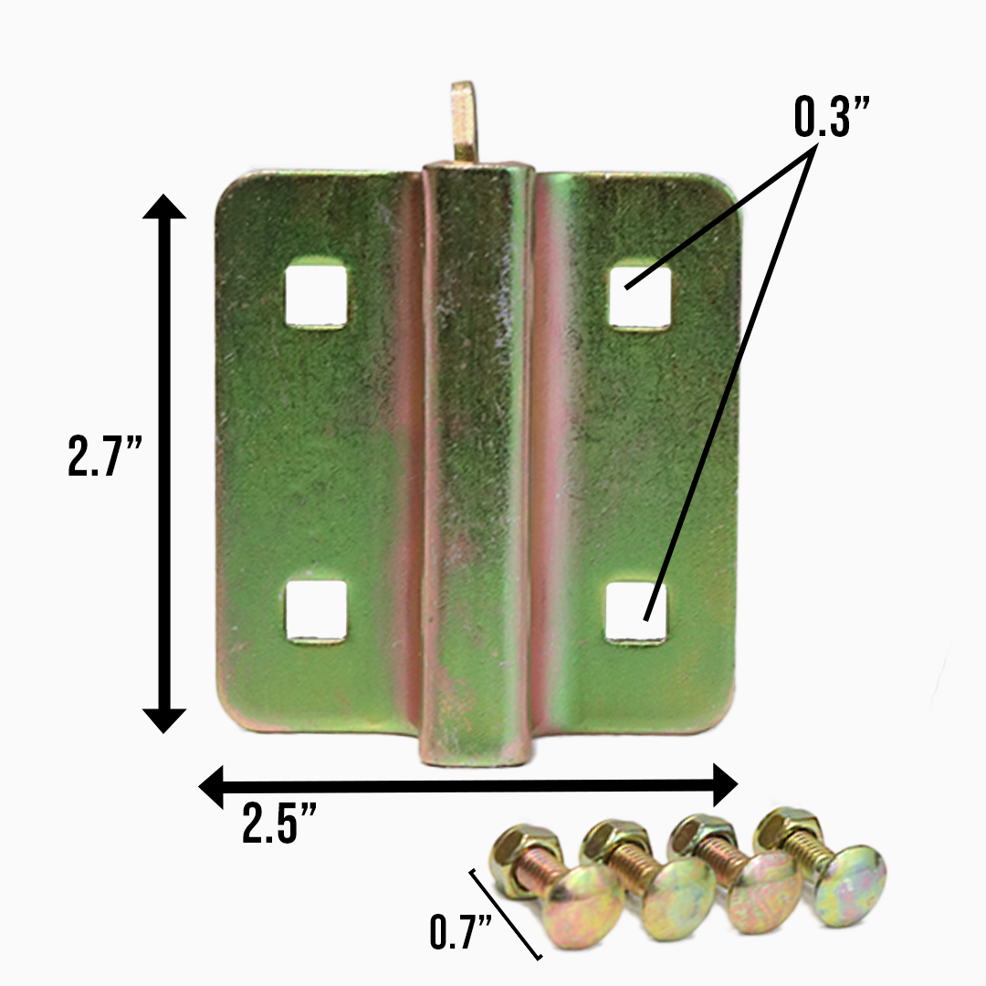 Bolt-On E Track Accessory: Spring Fitting Design, Bolts Included