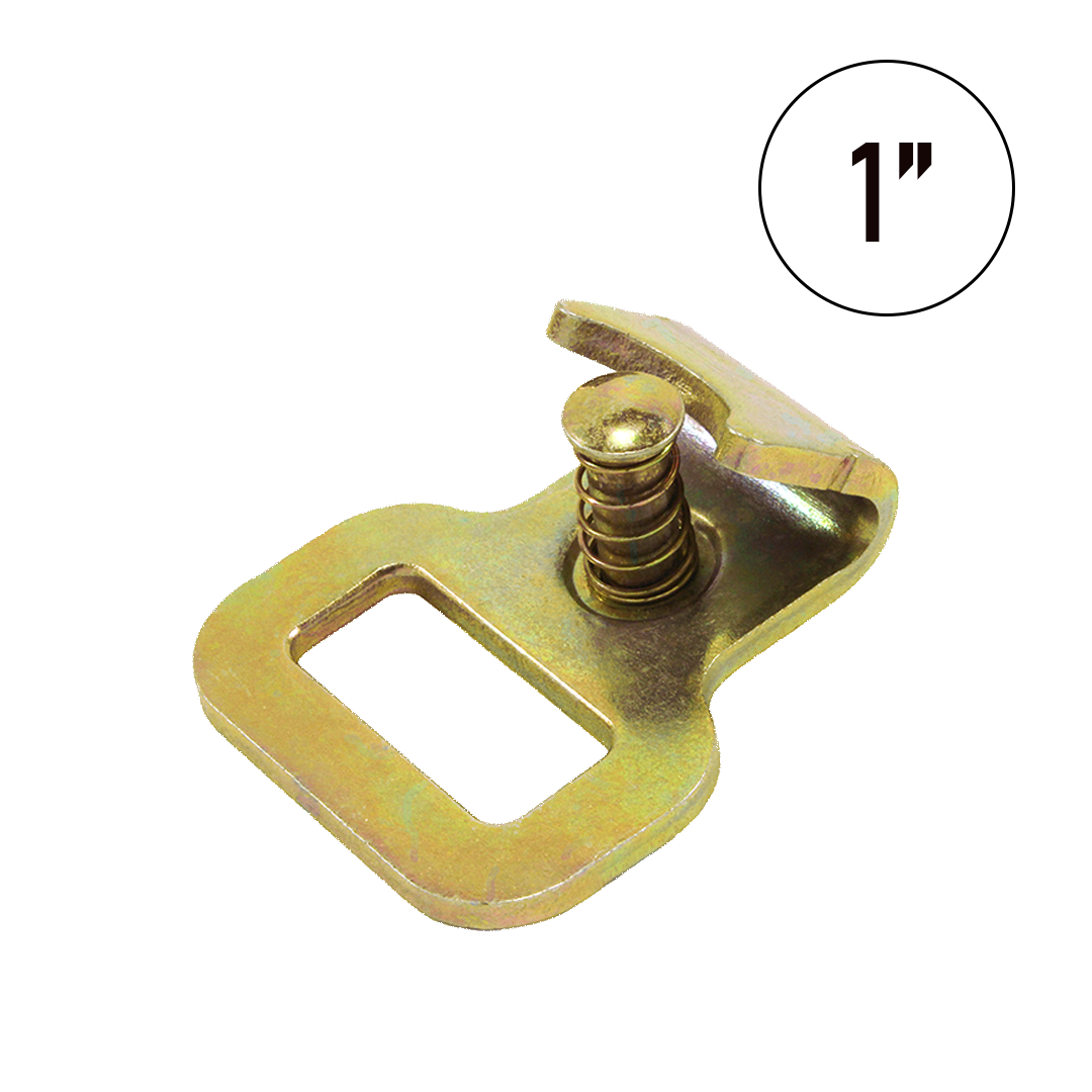 1" Push-Button Safety Hook - 3300 lbs Break Strength