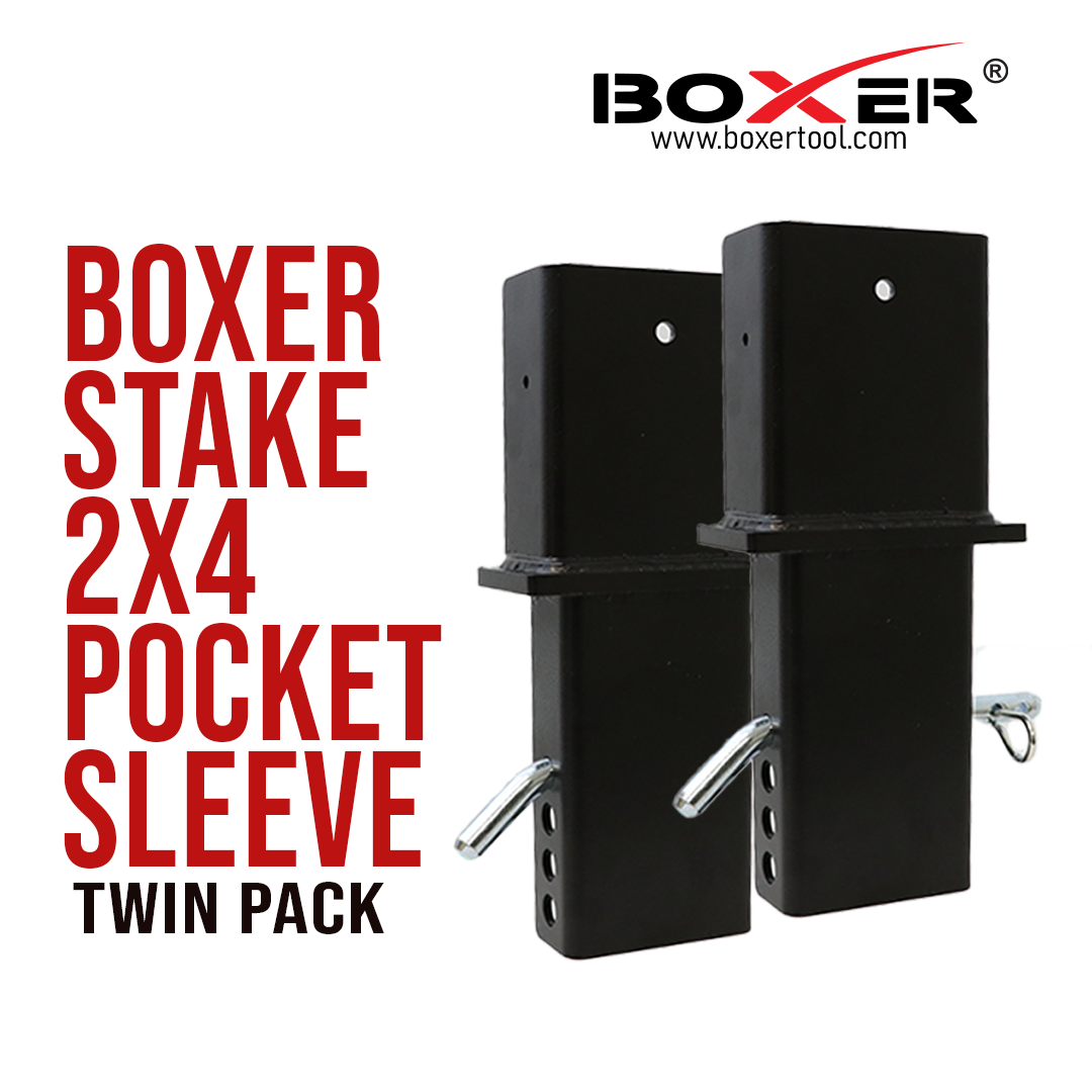 Boxer 2x4 Truck Stake Square Sleeve: Elevate Your Hauling with Premium 2x4 Wooden Stakes Enhancement