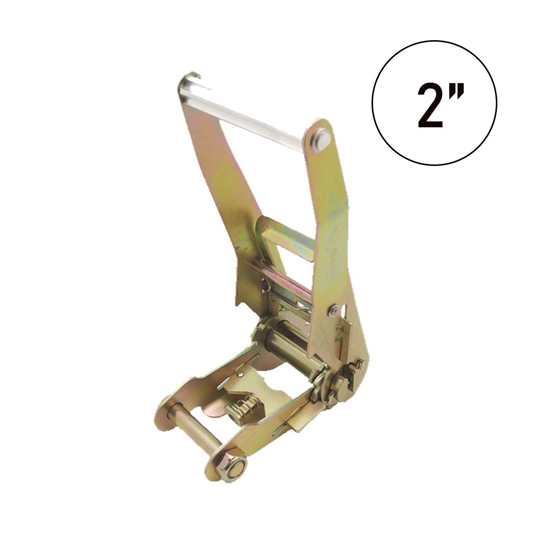 ProHauler 2" Ratchet Buckle: Heavy-Duty 10,000 lbs Capacity with Ergonomic Long Wide Handle