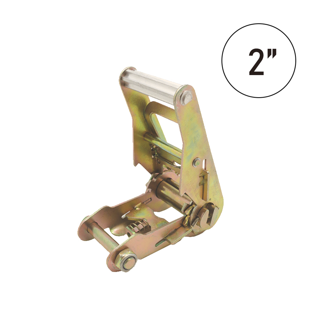 ProHauler 2" Ratchet Buckle: Heavy-Duty 10,000 lbs Capacity with Ergonomic Short Narrow Handle