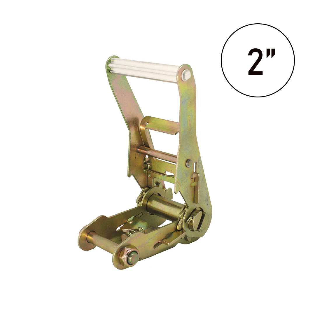 ProHauler 2" Ratchet Buckle: Heavy-Duty 10,000 lbs Capacity with Ergonomic Aluminum Corrugated Handle