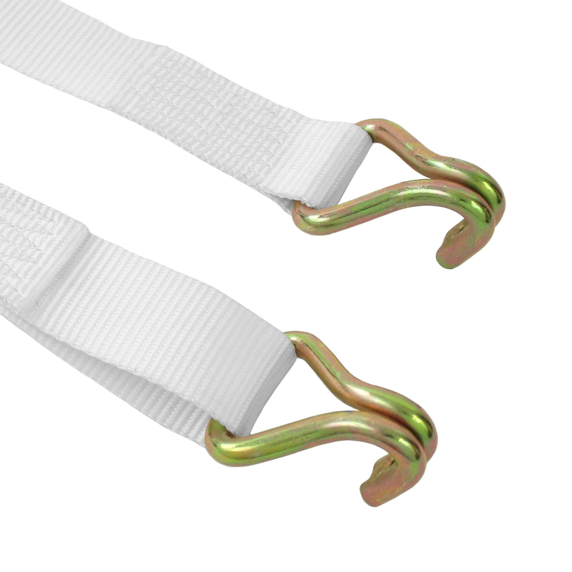 2 Inch Ratchet Tie Down with Twin J Hooks - Boxer Tools