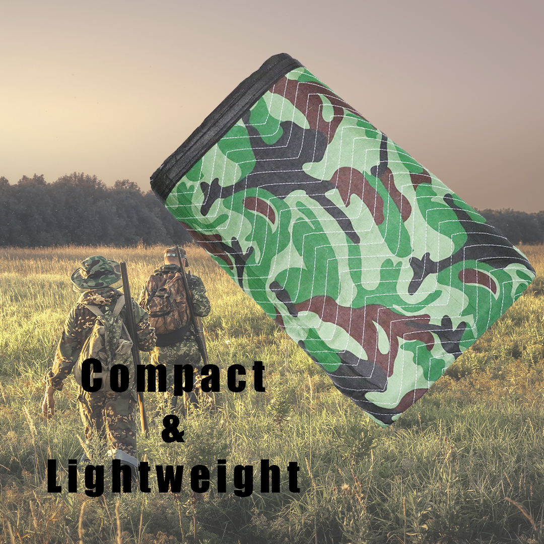 Boxer 72" x 80" Camouflage Woven Studio Blanket