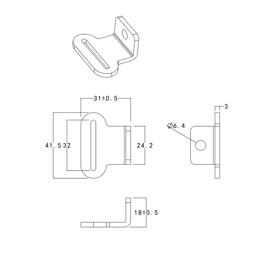 Premium Steel Corner L-Brackets for Canopy Tent Sidewalls - Pack of 100
