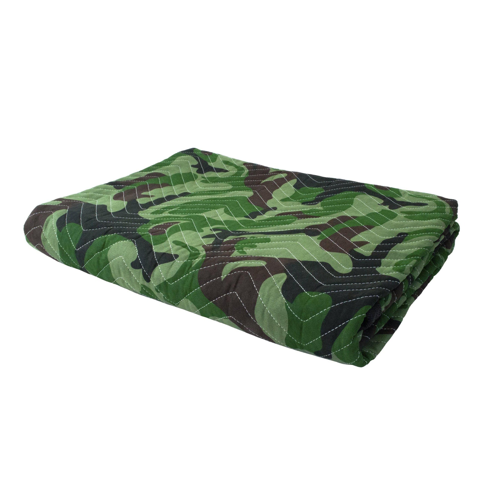 Camouflage Protection Pad - 72 Inch by 80 Inch - Boxer Tools