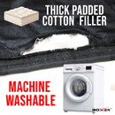 BoxerTool PRO Studio 78" x 48" Thicker Multi-Mount Woven Acoustic Absorption Blanket with All-Around Grommeted Loops-7