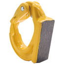 Heavy-Duty 2-Ton Weld-On Forged Anchor Hooks with Safety Latch - G80 Construction-8