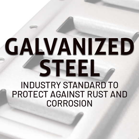 26ft Galvanized Steel E-Track – Heavy Duty Horizontal Tie-Down Rail (2,000 lbs Rating)