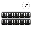 Heavy-Duty 2 Feet E-Track, Set of 2-1