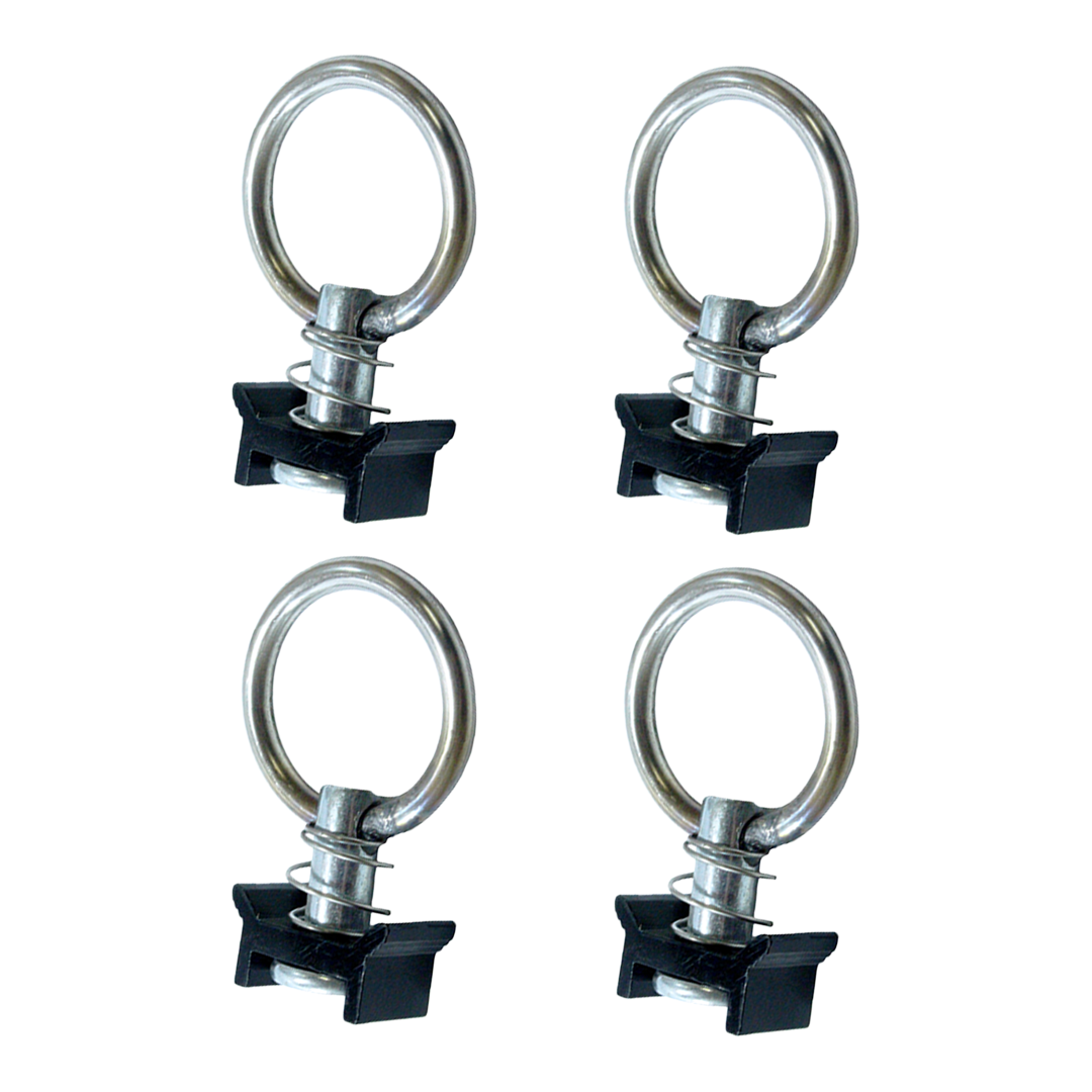 Single Stud Anchor Track Fitting: Set of 4 - 1,500 lbs Load Capacity