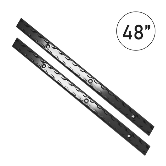 UltimateSecure 4-Feet Aluminum Tracks: Set of 2 - 1600 lbs Load Capacity
