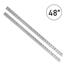 UltimateSecure 4-Feet Aluminum Tracks: Set of 2 - 1600 lbs Load Capacity-5