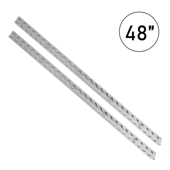 UltimateSecure 4-Feet Aluminum Tracks: Set of 2 - 1600 lbs Load Capacity