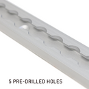 MaxSecure 2-Feet Aluminum Logistic Tracks: Set of 2 - 2200 lbs Load Capacity-3