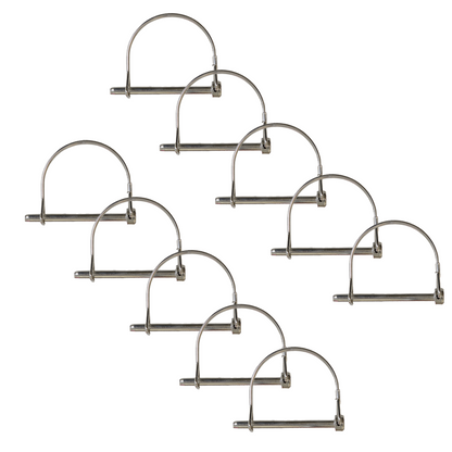 1/4" x 3" Tent Canopy Pins - Set of 10