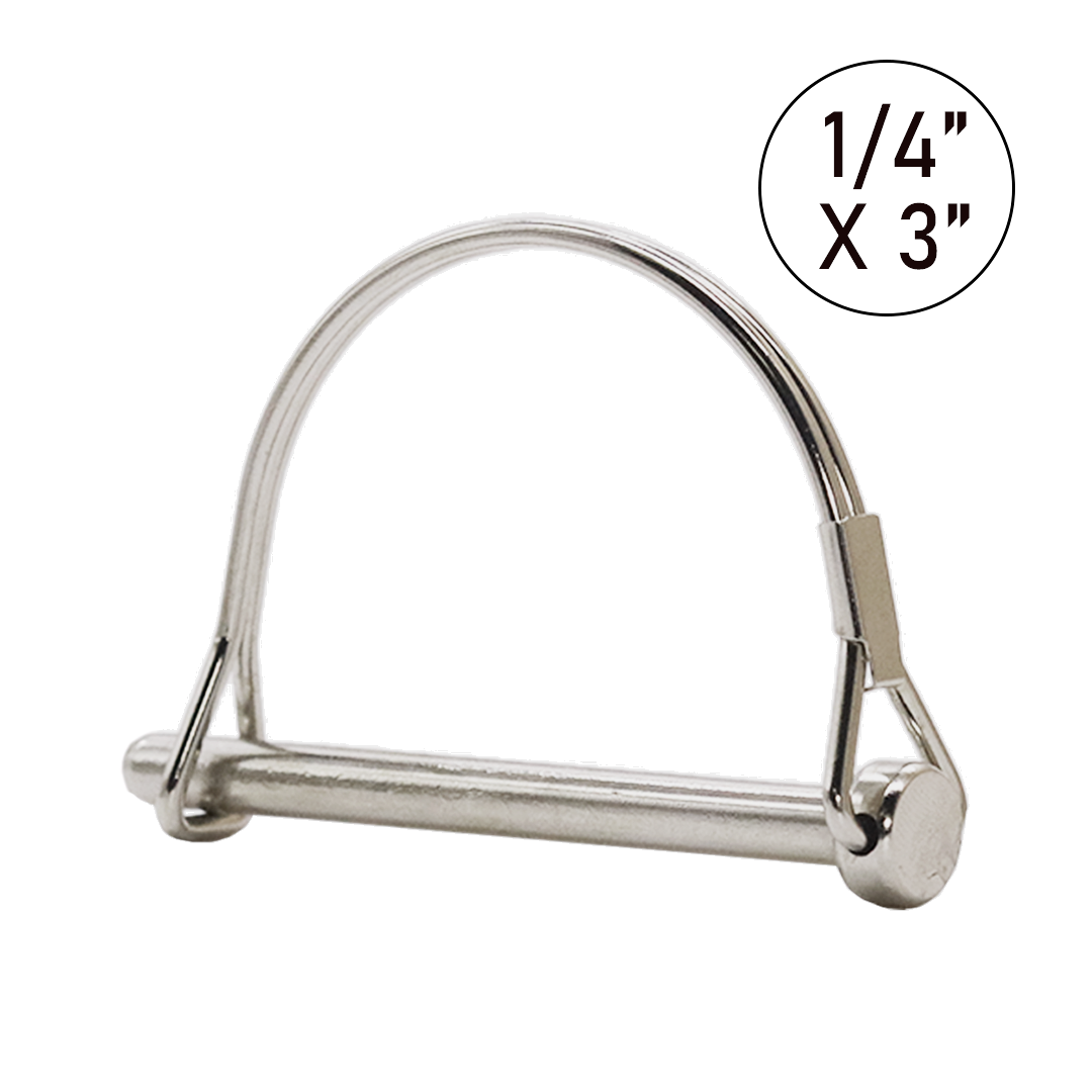 1/4" x 3" Round Tent Canopy Pin