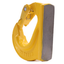 Heavy-Duty 5-Ton Weld-On Forged Anchor Hooks with Safety Latch - G80 Construction-3