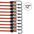 10-Piece 8mm Bungee Cord Set with Steel Core Hooks-1