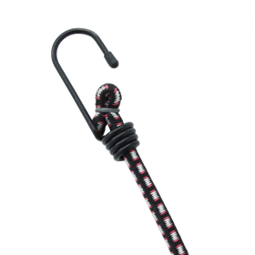 10-Piece 8mm Bungee Cord Set with Steel Core Hooks - 0