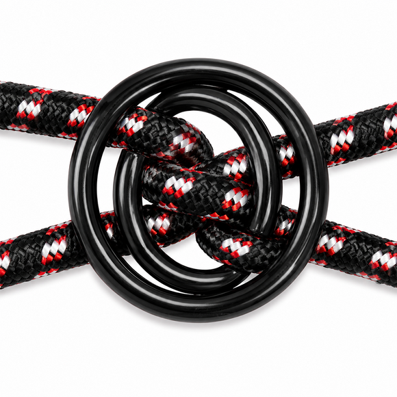 5-Pack 4-Arm Light-Duty Spider Bungee Cord Sets – 8 mm x 20 in. with Steel-Core Hooks, Assorted Colors