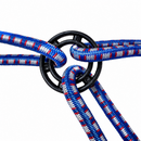 5-Pack 6-Arm Spider Bungee Cord Sets – 8 mm x 36 in. with Steel-Core Hooks, Assorted Colors-3