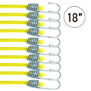 10-Pack 10mm Elastic Cords with Chromed Metal Hooks-1