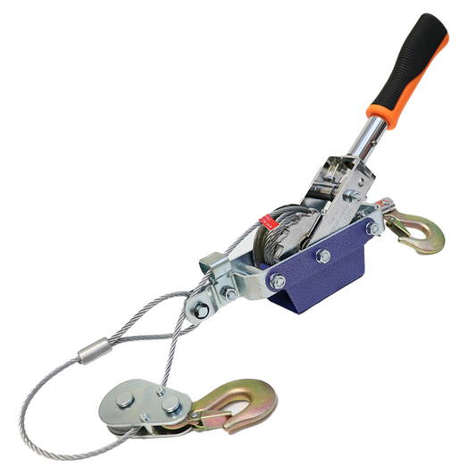 PowerGrip 2200: Dual Hook Hand Power Puller for Precision Lifting and Securing