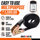 1” Rubber Handle Ratchet Endless Tie Down Straps - 1,500 lbs Break Strength – Available in 10’, 20’ & 30’ Lengths-4