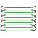 10-Piece Set of 9mm Elastic Cords with Durable Plastic-Coated Metal Hooks-6