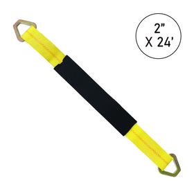 Buy yellow ProAxle Straps Set of 4: Precision-Length 24" Axle Straps in Vibrant Colors