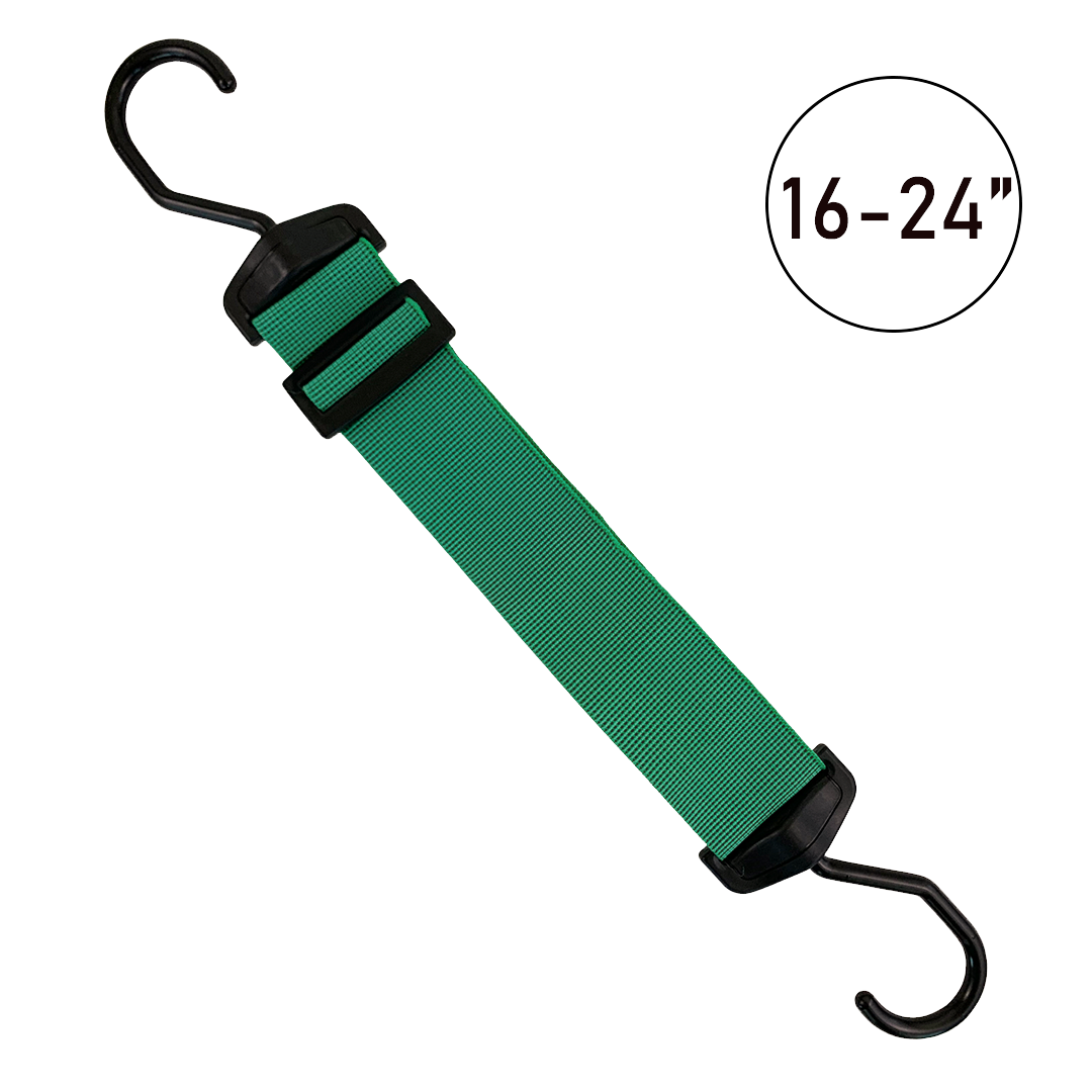 Flexi-Grip Adjustable Bungee Cords: Stretchable Strength with Steel Core Hooks