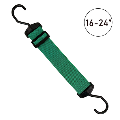 Flexi-Grip Adjustable Bungee Cords: Stretchable Strength with Steel Core Hooks