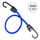 Multi-Colored Carabiner Elastic Cord with 8mm and 18mm Hooks in Various Lengths-4