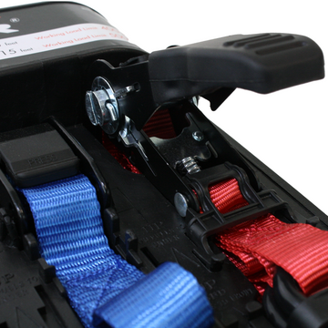 Boxer VersaFlex Pro Pack Tie Down Kit - Ratchet (1" x 15') and Cam Buckle (1" x 6') Straps - 0