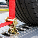 Boxer GripGuard Pro E-Track Idler Car Tie Down Kit 2" x 8': Improved Stability with 3-Point System-2