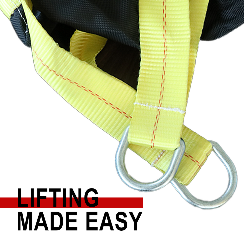 Compact Lifting Tool Bag for Heavy Duty Jobs - 14" x 14" x 17"