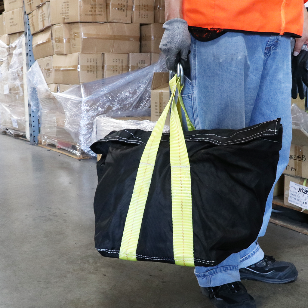 Compact Lifting Tool Bag for Heavy Duty Jobs - 14" x 14" x 17"